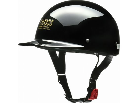 他サイト： CROSS ハーフヘルメットBK CR680BK リード工業 CR680BKの商品画像