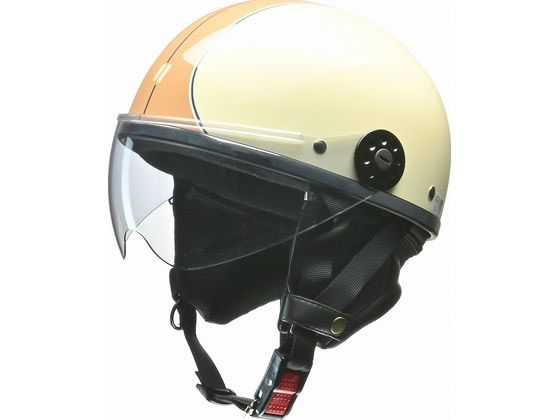 他サイト： O-ONE シールド付ハーフヘルメットIVB OONEIVBR リード工業 OONEIVBRの商品画像