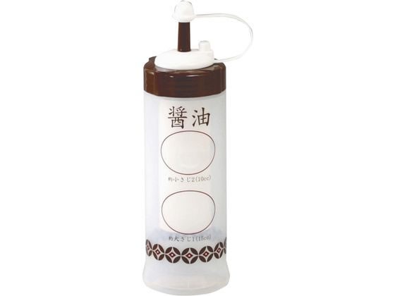 他サイト： 調味料ボトル さじかげん ME-400S 醤油 台和 3677020の商品画像
