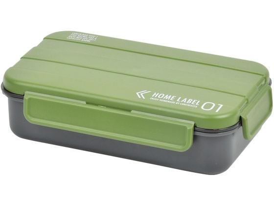 他サイト： メンズランチボックス1段 カーキグリーン パール金属 D-437の商品画像