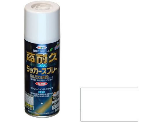 他サイト： 高耐久ラッカースプレー 300ml つや消し クリヤ アサヒペンの商品画像