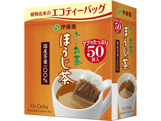 他サイト： お〜いお茶 エコティーバッグ ほうじ茶 50袋 伊藤園の商品画像