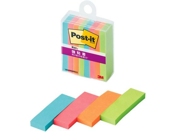 他サイト： ポスト・イット 強粘着見出し マルチカラー1 8冊 3M 700SS-MC-1Nの商品画像
