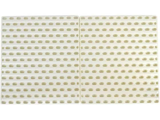 他サイト： イージーホーム80シリーズ用 樹脂休足フロアー 2枚 三晃商会 854の商品画像