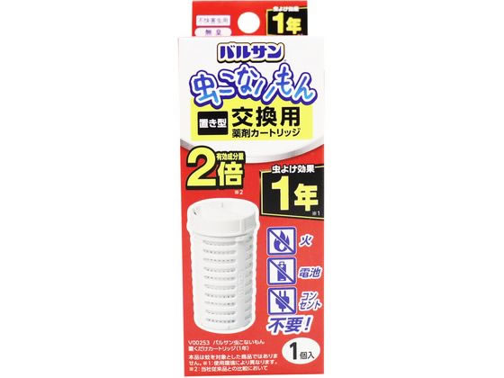 他サイト： バルサン 虫こないもん 置くだけ 1年 カートリッジ レックの商品画像