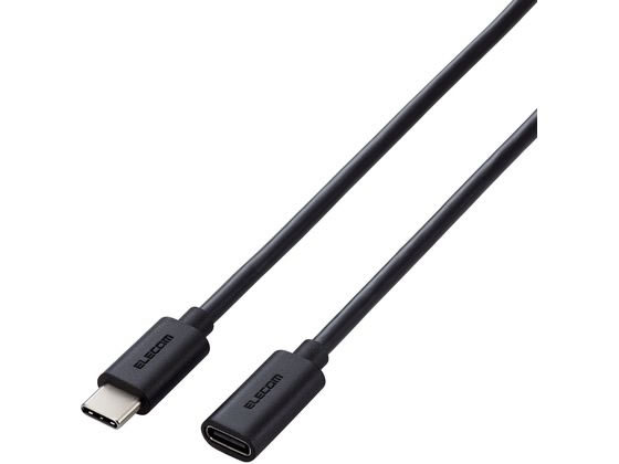 他サイト： Type-C延長ケーブル 2.0m PD エレコム MPA-ECC20BKの商品画像