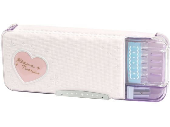 他サイト： えんぴつチェック両面筆入 うかサポ リアナティアラ ピンク ソニック FD-8228-Pの商品画像