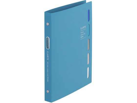 他サイト： ルーズリーフ バインダー クラルテ A5 20穴 ブルー マルマン F415-02の商品画像