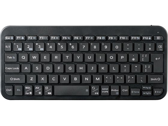 他サイト： Bluetooth薄型ミニキーボード エレコム TK-TM10BPBKの商品画像