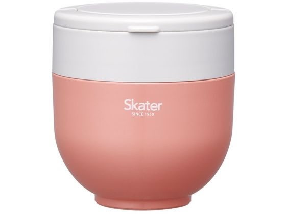 他サイト： おりたたみハンドル付保温ランチジャー 540mLテラコッタオレンジ スケーター LDNO6AGの商品画像