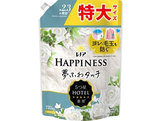 他サイト： レノア ハピネス 夢ふわタッチ ホワイトティー 詰替 720mL P&Gの商品画像