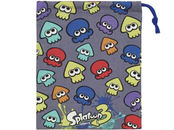 他サイト： コップ袋 歯ブラシホルダー付 スプラトゥーン3 スケーター KB62の商品画像