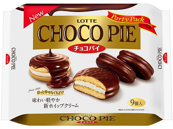 他サイト： チョコパイ パーティーパック 9個 ロッテの商品画像
