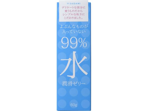 他サイト： 相模ゴム工業/99%水潤滑ゼリー 60g 相模ゴムの商品画像