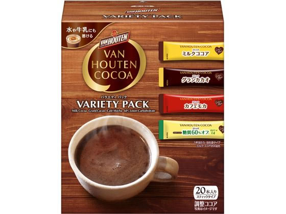 他サイト： バンホーテン バラエティパック 20本 片岡物産 20789の商品画像