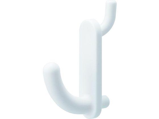 他サイト： パンチングボード用樹脂フック白バラ1P10入BPF-114 光 2159010の商品画像