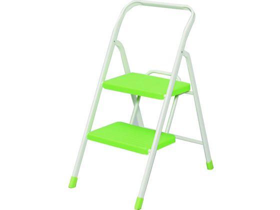 他サイト： IRIS/201996 折りたたみステップ OSU-2 ライトグリーン 201996 アイリスオーヤマ 3853225の商品画像