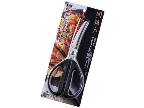 他サイト： 関孫六 レギュラーカーブキッチン鋏 貝印 000DH3354の商品画像