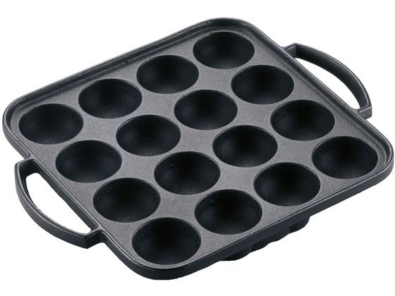 他サイト： たこ焼器 電調専科 16穴 409 鉄イモノ 205×255 池永鉄工 7820900の商品画像