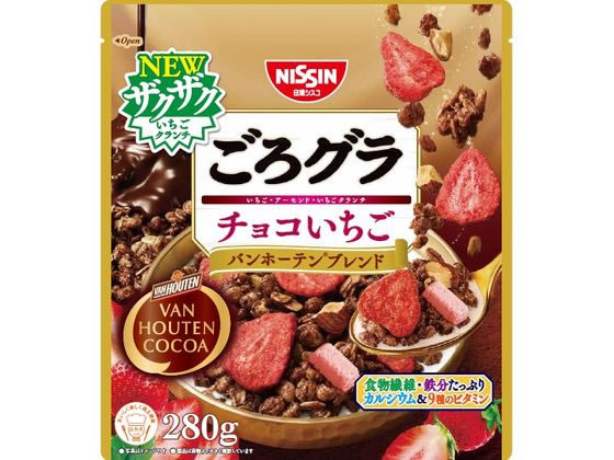他サイト： ごろグラ チョコいちご バンホーテンブレンド 日清シスコの商品画像