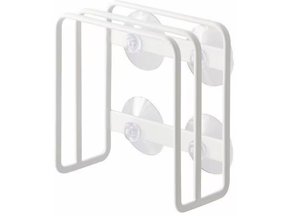 他サイト： プレート 吸盤まな板スタンド ホワイト 山崎実業 3499の商品画像