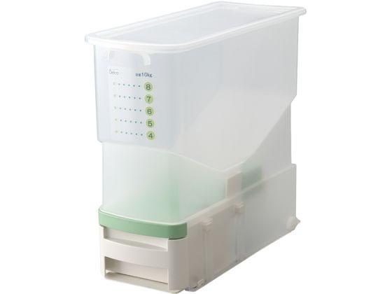 他サイト： 洗える計量米びつ ビッツ(無洗米対応) 伸晃 BRB-CGの商品画像