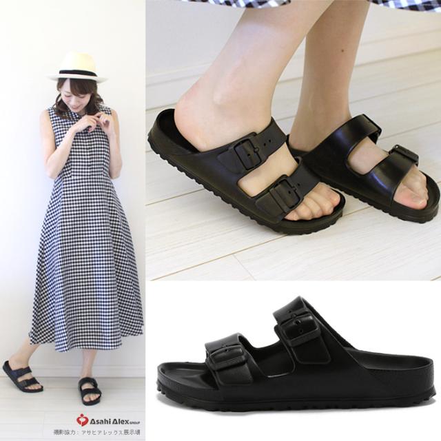 ビルケンシュトック BIRKENSTOCK アリゾナ ARIZONA EVA ウォッシャブルサンダル GE129423 ブラック 足幅ナロー