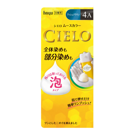他サイト： 【医薬部外品】シエロ ムースカラー 4A アッシュブラウン【お取り寄せ】(4987205286292)の商品画像