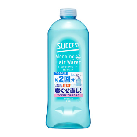 他サイト： 花王 サクセス モーニングヘアウォーター 髪さらミスト つめかえ用 440mL【お取り寄せ】(4901301751775)の商品画像