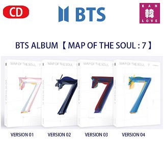 おまけ付き Bts Cd アルバム Map Of The Soul 7 バージョン