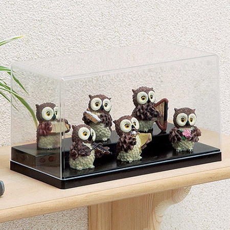 他サイト： ディスプレイケース 深型 ひな壇タイプ ( コレクションケース 収納ケース フィギュアケース スタッキング ボックス ディスプレの商品画像