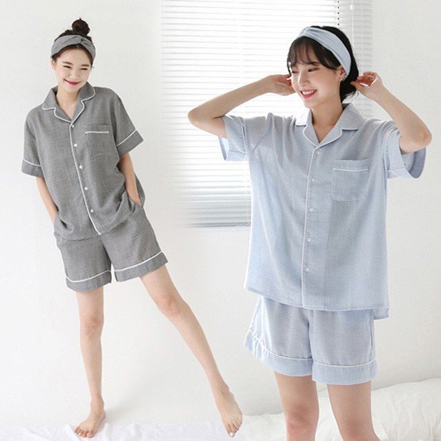モダンファッションスタイル これまでで最高の半袖 パジャマ レディース 前 開き