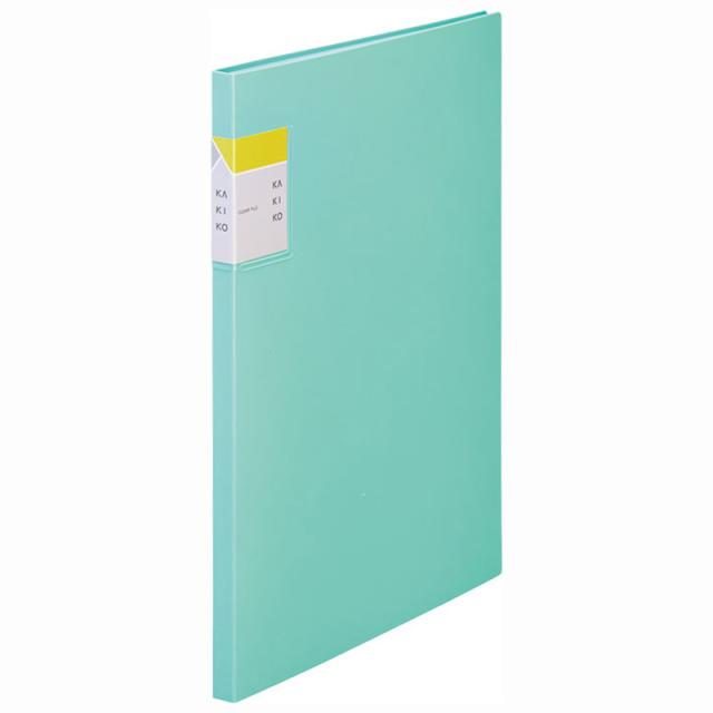 他サイト： キングジム<KING JIM> クリア−ファイル カキコ A4 20ポケット ミントグリーン 8632ミン 機能性ファイル 書きの商品画像