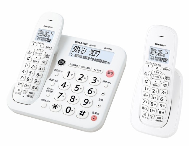 つやあり Panasonic(パナソニック) コードレス普通紙FAX ホワイト KX ...