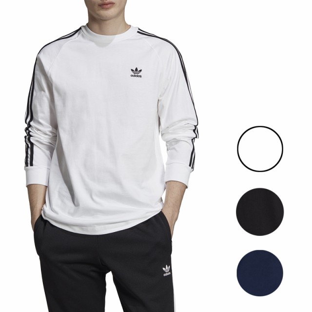 アディダス Tシャツ メンズ 長袖 ホワイト ブラック ブルー オリジナルス カリフォルニア ロング スリーブ Men S Adidas Originals Califの通販はau Pay マーケット ジェットラグ