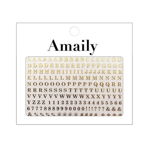 Amaily ネイルシール No 4 8 アルファベット 大g ネイルアート ネイルシール ネイル用品 の通販はau Pay マーケット ネルパラ ソリッドジェル発売中