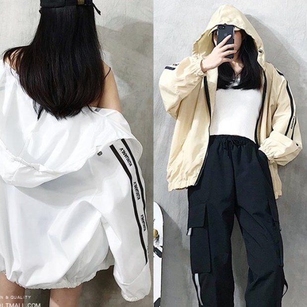 ナイロンジャケット レディース ライン ナイロンパーカー 韓国 ファッション レディース ストリート ビッグシルエット ナイロン ジャケッの通販はau Pay マーケット Vestito 商品ロットナンバー