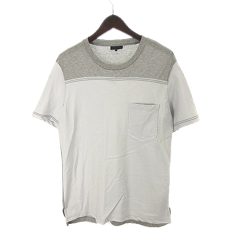 中古 ランバン Lanvin イタリア製 Tシャツ カットソー 半袖 ビッグシルエット 切替 胸ポケット グレー Xs メンズの通販はau Pay マーケット ブランド古着のベクトル
