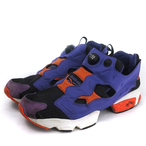 中古 リーボック Reebok Insta Pump Fury インスタポンプ スニーカー スエード M464 紫 パープル オレンジ 27 靴の通販はau Pay マーケット ブランド古着のベクトル
