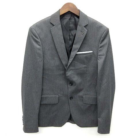 中古 ザラマン Zara Man テーラード ジャケット 2b ラペルピン ダークグレー 灰 44 秋冬 4001 530 802 メンズの通販はau Pay マーケット ブランド古着のベクトル