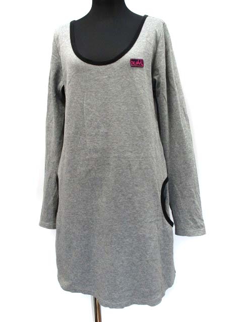 中古 エックスガール X Girl ロゴ入り プルオーバー Tシャツ