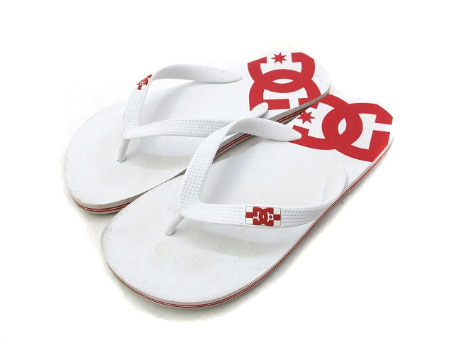 中古 ディーシーシューズ Dc Shoes ロゴプリント ビーチサンダル 25 0cm程度 白 メンズの通販はau Pay マーケット ブランド古着のベクトル