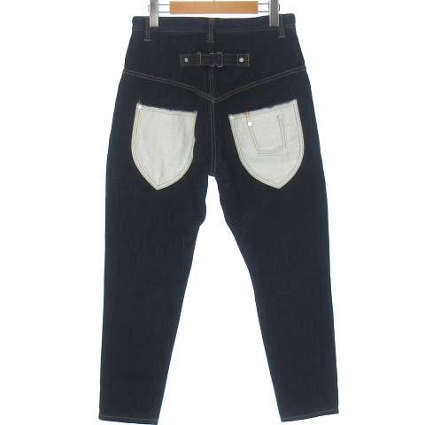 中古 スナオクワハラ Sunao Kuwahara Sk03ff025 デニム パンツ ジーンズ テーパード インディゴ ブルー 青 Sの通販はau Pay マーケット ブランド古着のベクトル