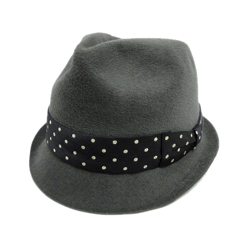 中古 ワコマリア 東京ハットロッカーズ Wacko Maria 東京hatrockers ドット リボン ラビットファー 中折れ ハットの通販はau Pay マーケット ブランド古着のベクトル