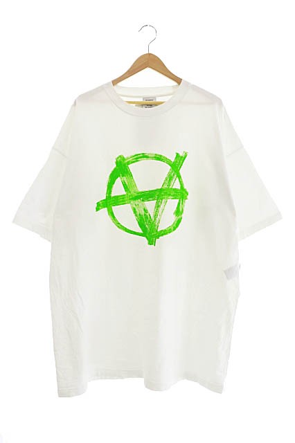 中古 ヴェトモン ベトモン Vetements ss Anarchy アナーキー 半袖 Tシャツ Sstr29 S 白 0080の通販はau Pay マーケット ブランド古着のベクトル