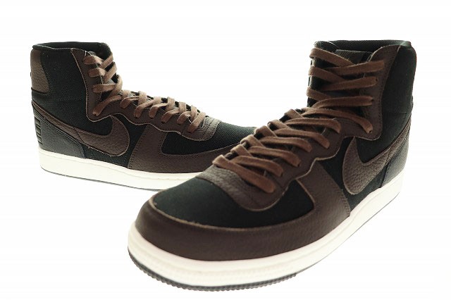 【中古】ナイキ NIKE TERMINATOR HIGH SE VELVET BROWN 2023 28cm FD0651-001 ターミネーター  ハイ 230310 ｜au PAY マーケット