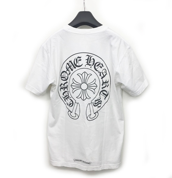 中古 クロムハーツ Chrome Hearts Chプラス クロス ポケット 2212 304 0051 バックプリント Tシャツ 半袖 白 ホワイト Mの通販はau Pay マーケット ブランド古着のベクトル