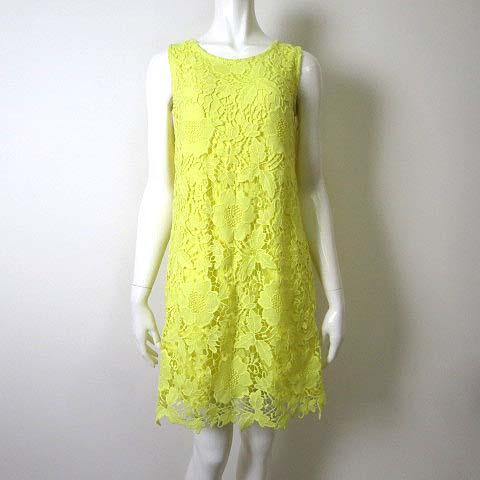 中古 未使用品 ビッキー Vicky ワンピース チュニック 花柄 カットワーク レース ノースリーブ S 黄 イエロー 美品の通販はau Pay マーケット ブランド古着のベクトル