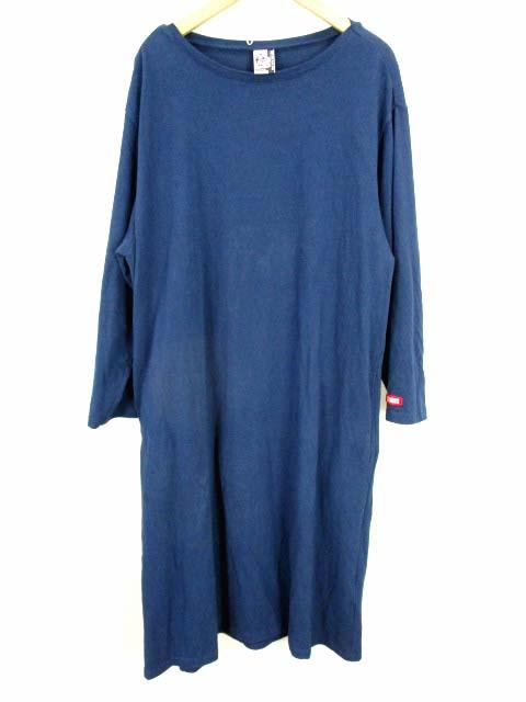 中古 チャムス Chums 長袖 ワンピース ロングスリーブtドレス Ch18 1123 カットソー素材 ネイビー 紺 L S T Dressの通販はau Pay マーケット ブランド古着のベクトル