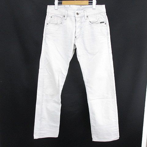 中古 ジースターロウ G Star Raw デニム パンツ ジーンズ ボタンフライ 灰系 グレー イタリア製 綿 コットン メンズの通販はau Pay マーケット ブランド古着のベクトル